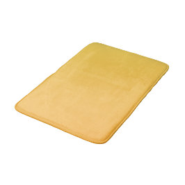 オレンジ色のグラデーション色 バスマット