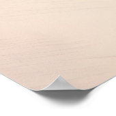 オレンジ色のグローの水色 ポスター (角)