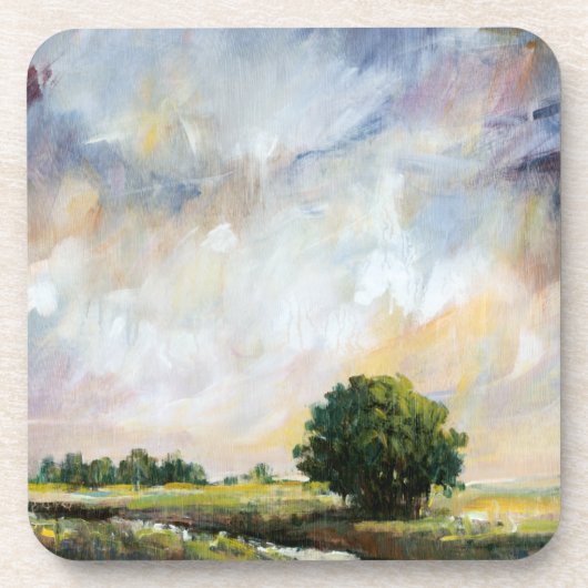 オレンジ色のグローII コースター (正面)