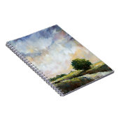 オレンジ色のグローII ノートブック (右側)