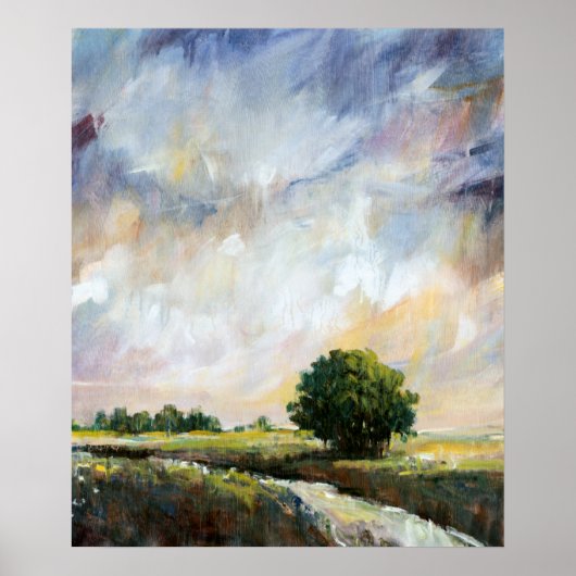 オレンジ色のグローII ポスター (正面)