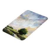 オレンジ色のグローII マグネット (左側)