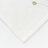 オレンジ色のケシの花 フリースブランケット (角)