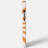 オレンジ色のサイケデリック花の力 Case-Mate iPhoneケース (裏面 / 左)