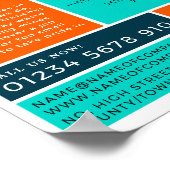 オレンジ色のショベル、ビルダーズ広告ズ ポスター (角)