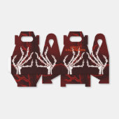 オレンジ色のスケルトンハンズゲーブル フェイバーボックス (折り畳みなし)