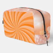 オレンジ色のスターバスト渦巻き ドップキット (右コーナー)