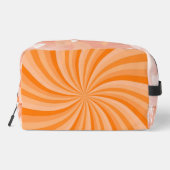 オレンジ色のスターバスト渦巻き ドップキット (裏面)