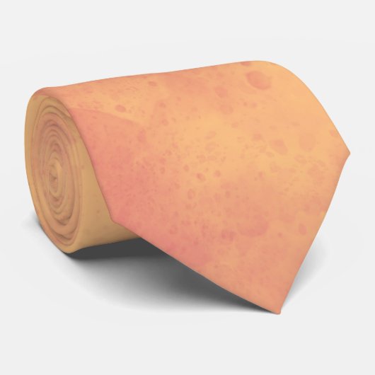 オレンジ色のストームクラウドエフェクトのタイ – スタンドアウトスタイル ネクタイ (ロール)