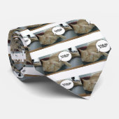 オレンジ色のタビー猫 ネクタイ (ロール)