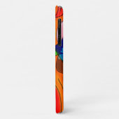 オレンジ色のタビー猫 Case-Mate iPhoneケース (裏面/左)