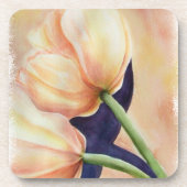 オレンジ色のチューリップコースター コースター (正面)