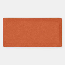 オレンジ色のテクスチャー面にうねる模様 横断幕