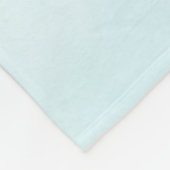 オレンジ色のトランペットの花とマングローブのハミングバード フリースブランケット (角)