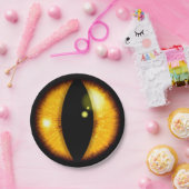 オレンジ色のドラゴンズアイ ペーパープレート (パーティー)