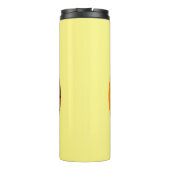 オレンジ色のドラゴン漫画 タンブラー (裏面)