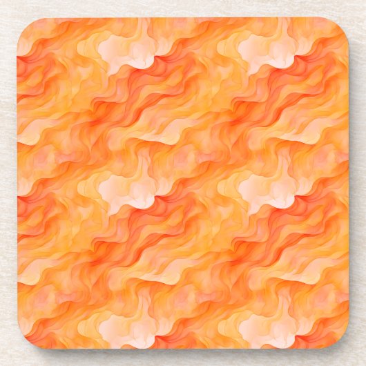 オレンジ色のドリームウェーブ コースター (正面)