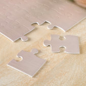 オレンジ色のドレスを着たクリスタルガラスの王女 ジグソーパズル (側面)