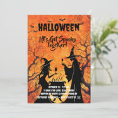オレンジ色のハロウィン招待状でゾクゾクしよう セーブザデート (スタンド正面)