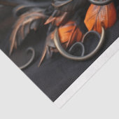 オレンジ色のバラの分離 薄葉紙 (詳細)