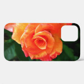 オレンジ色のバラの花 Case-Mate iPhoneケース (裏面 (横))