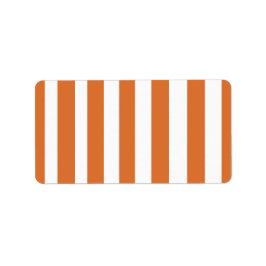 オレンジ色のバーラベル ラベル