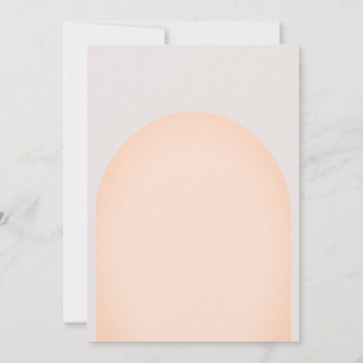 オレンジ色のピンクの魔法のユニコーンフローラ赤ちゃんシャワー 招待状 (裏面)