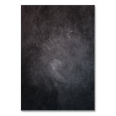 オレンジ色のフローラエレガントスカルテーブル番号カード テーブルナンバー (裏面)