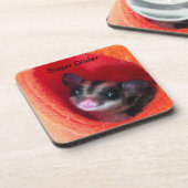 オレンジ色のベッドに砂糖ぶら下がったグライダー コースター (左側)