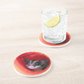 オレンジ色のベッドに砂糖ぶら下がったグライダー コースター (側面)