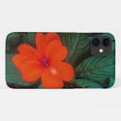 オレンジ色のホウセンカの花 Case-Mate iPhoneケース (裏面(横))