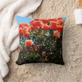 オレンジ色のユーカリの花の木, クッション (ブランケット)