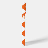 オレンジ色のラティス（白） Case-Mate iPhoneケース (裏面 / 右)