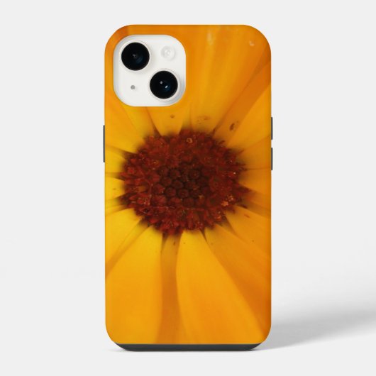 オレンジ色のレインダイジー iPhone 5 カバー (裏面)