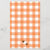 オレンジ色のレトロミニマルカボチャ誰が言った (裏面)