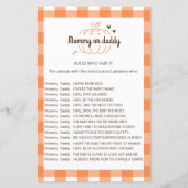 オレンジ色のレトロミニマルカボチャ誰が言った (正面)