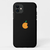オレンジ色のロゴ付きの電話ケース Case-Mate iPhoneケース (裏面)