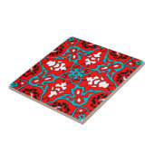 オレンジ色の中東瓦 タイル (側面)