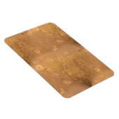 オレンジ色の光を持つ野生の花 マグネット (右側)