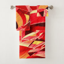 オレンジ色の動きをシミュレートする赤いストリップ