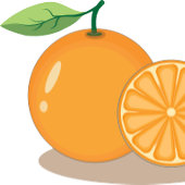 オレンジ色の夢 Tシャツ