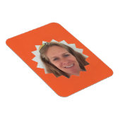 オレンジ色の大きなサンフォトフレーム マグネット (右側)