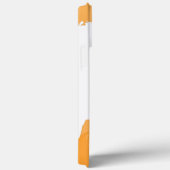 オレンジ色の女の子とアフロサングラス金ゴールド Case-Mate iPhoneケース (裏面 / 右)