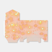 オレンジ色の好意ボックス フェイバーボックス (折り畳みなし)