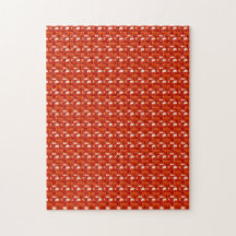 オレンジ色の宝石パターン