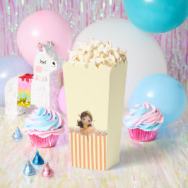 オレンジ色の小さなプリンセスのギフトボックス フェイバーボックス