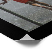 オレンジ色の少女 ポスター (角)