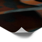 オレンジ色の屋根 ポスター (角)