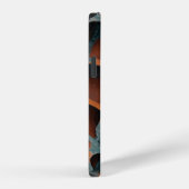 オレンジ色の屋根 iPhoneケース (右側面)