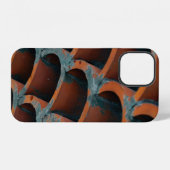 オレンジ色の屋根 iPhoneケース (裏面横)